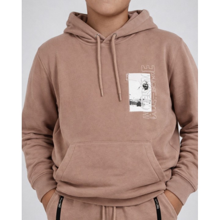 Polera Jovencito Tony Marrón Claro