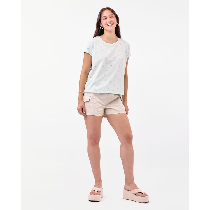 Polo Mujer Main Verde Pastel