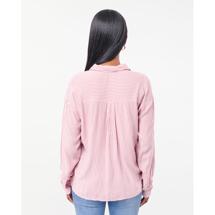 Blusa Mujer Ania Palo Rosa Garnet