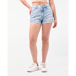 Short Denim Mujer Flavia Total Dirty Bleach