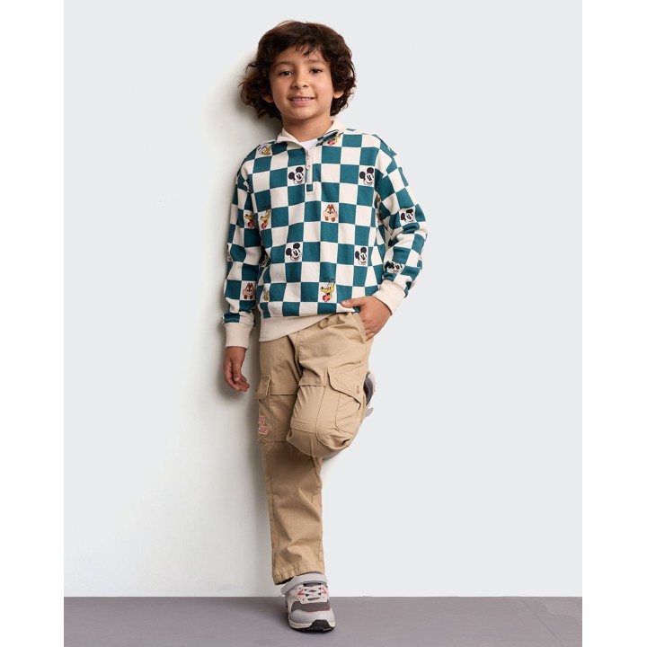 Polera Niño Joseph Crema Pastel