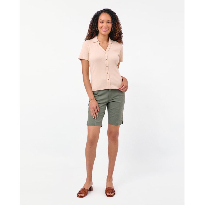 Polo Mujer Supriya Beige Crema