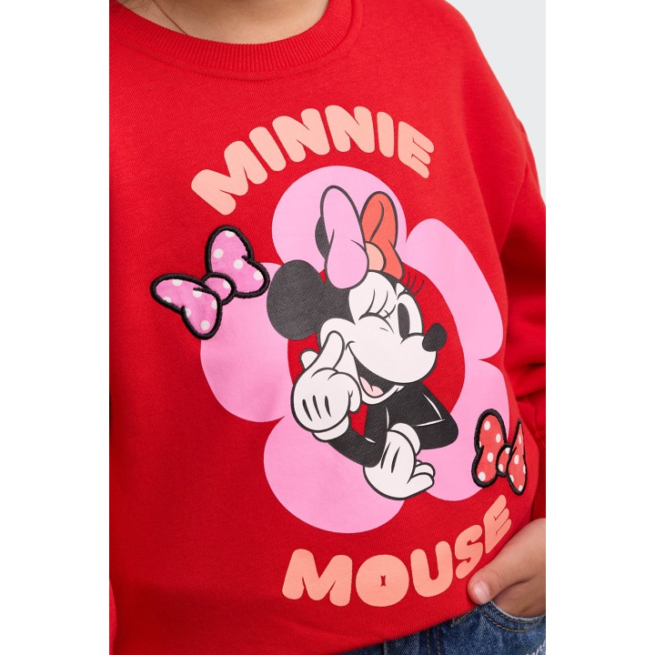 Polera Niña Valentina Rojo Prince