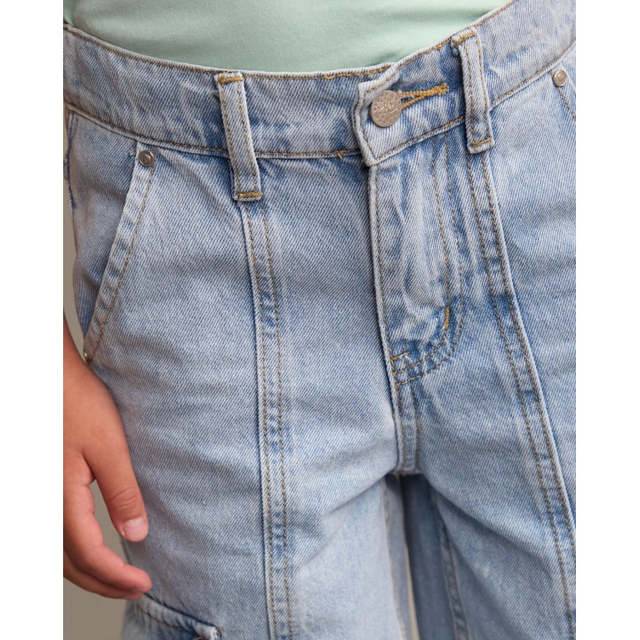 Jean Niña Oriana Light Wash
