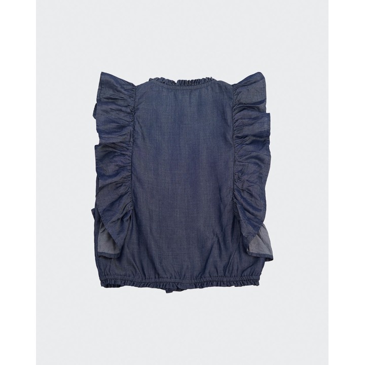 Blusa Niña Amaya Blue Wash