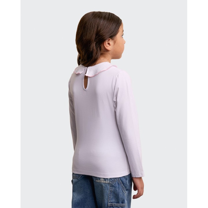 Polo Niña Bonnie Blanco