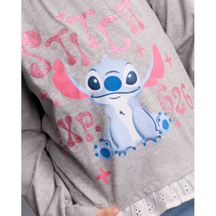 Polo Niña Cata Gris Melange