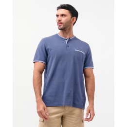 Polo Hombre Maxwell Azul Pacífico