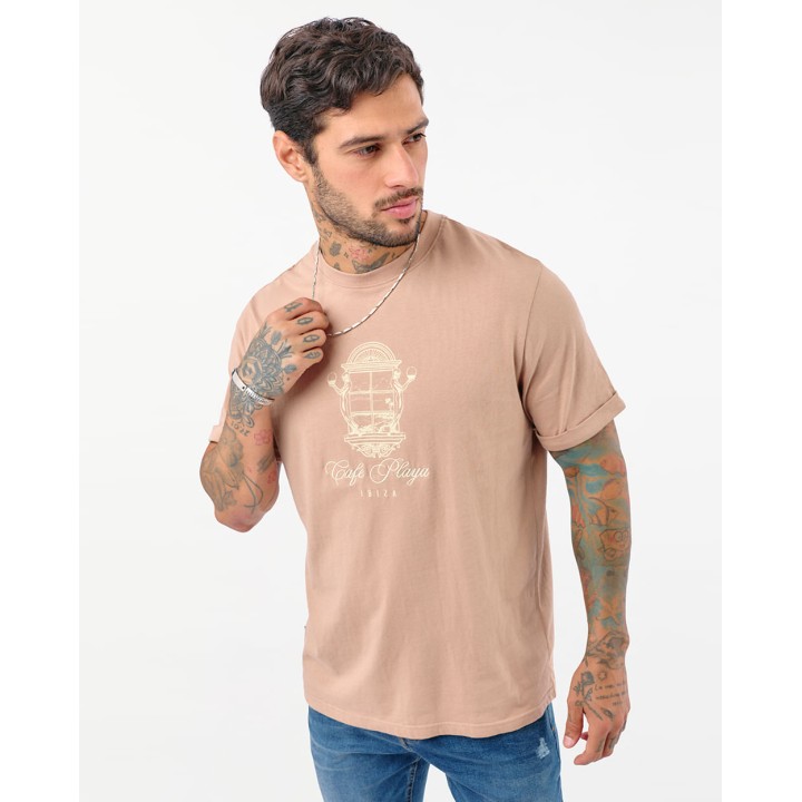 Polo Hombre Phill Beige Sand