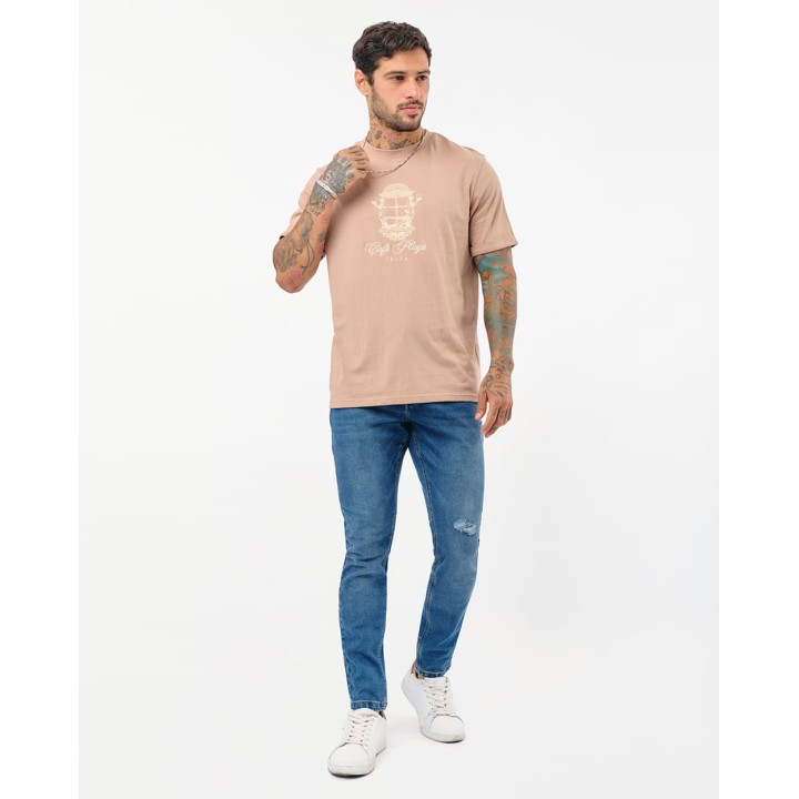 Polo Hombre Phill Beige Sand