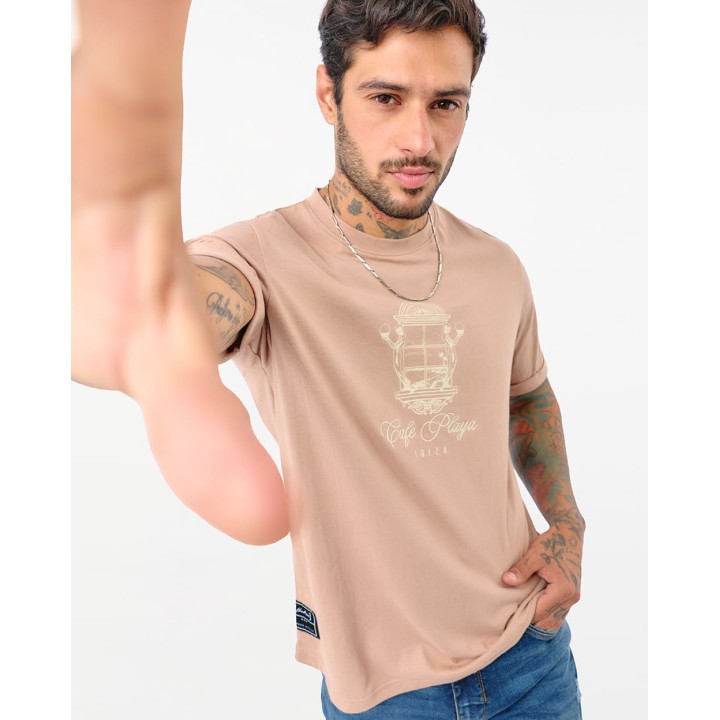 Polo Hombre Phill Beige Sand