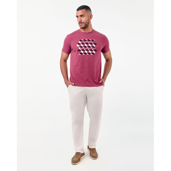 Polo Hombre Ronald Guinda Taw Poly