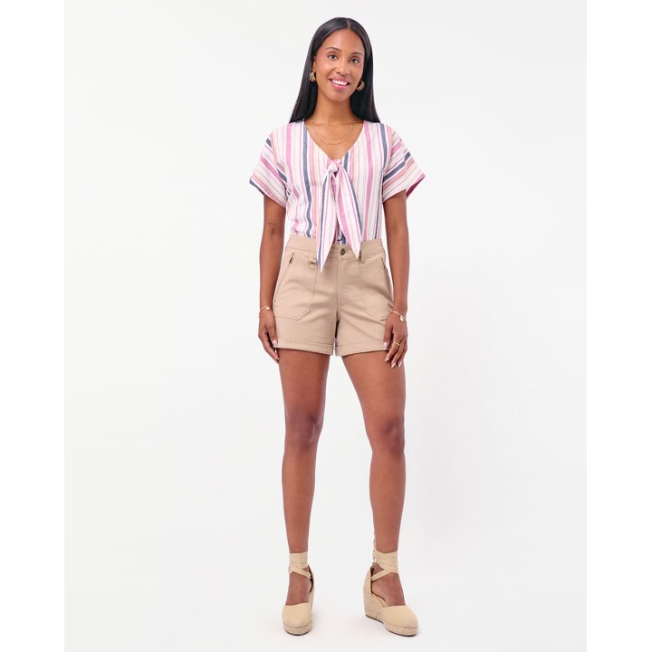 Blusa Mujer Viviane Beige Natural