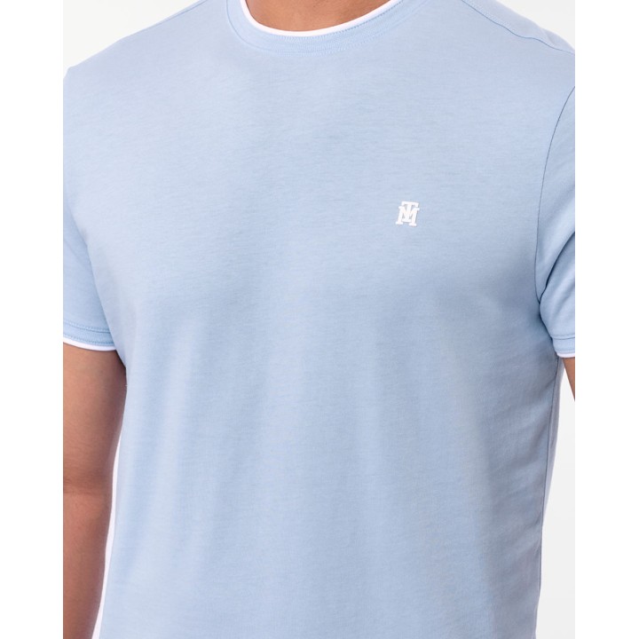 Polo Hombre Edu Celeste Artico