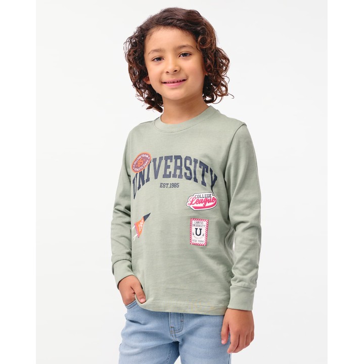 Polo Niño Boshe Verde Lili