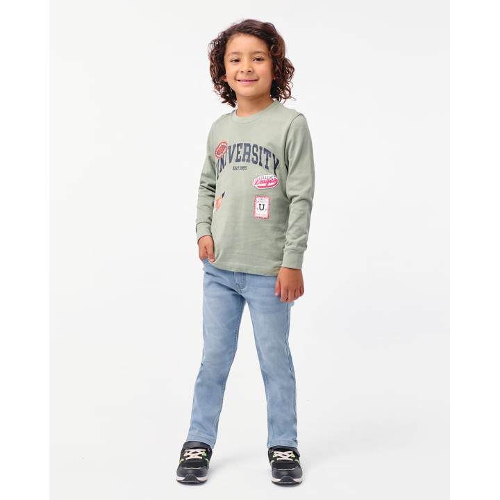 Polo Niño Boshe Verde Lili