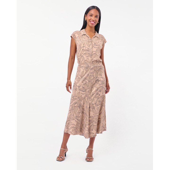 Blusa Mujer Lorete Beige Natural