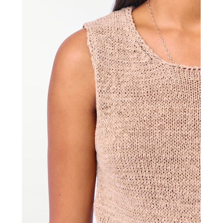 Polo Mujer Amabel Beige Natural