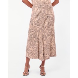Falda Mujer Eulalie Beige Natural