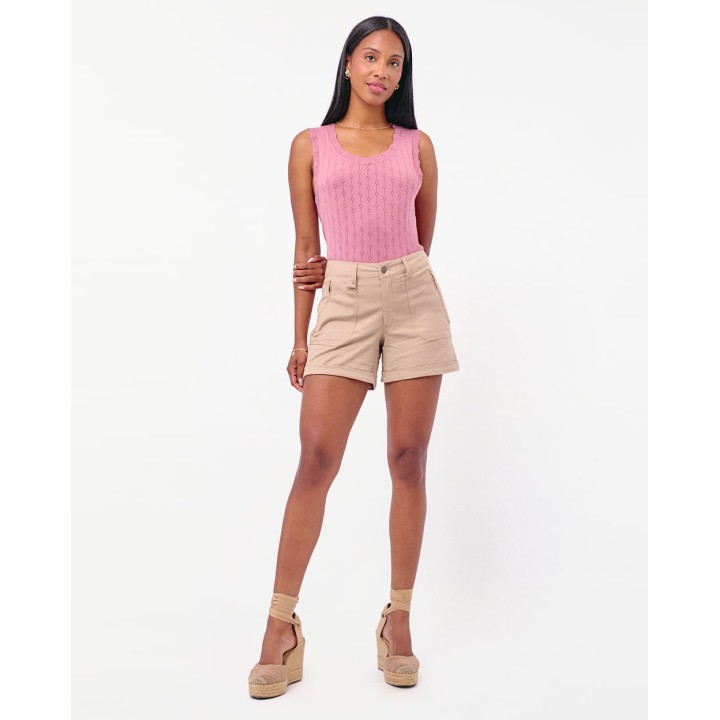 Polo Mujer Aline Palo Rosa Garnet