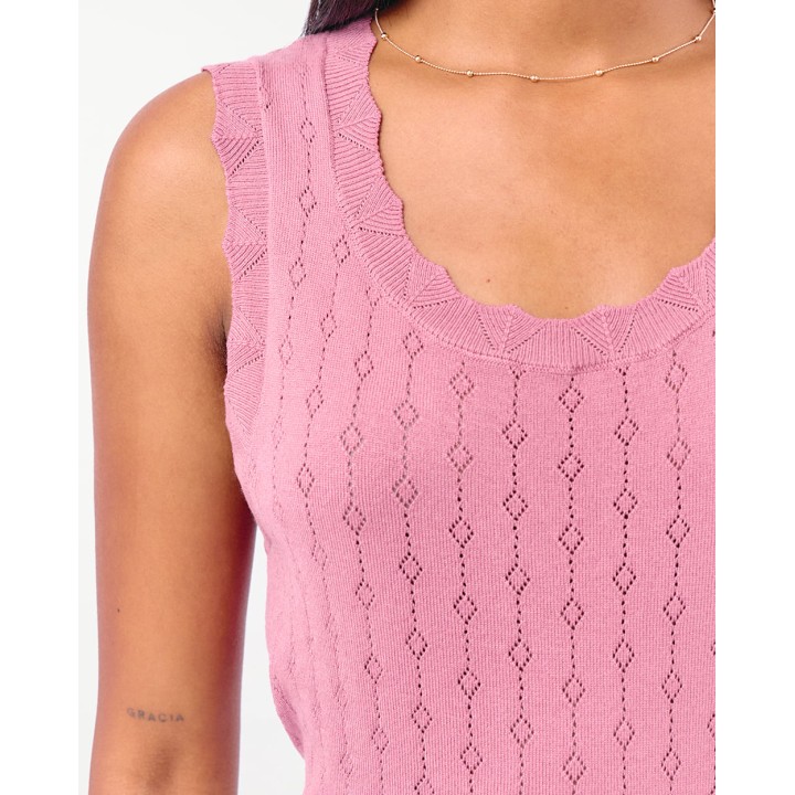 Polo Mujer Aline Palo Rosa Garnet