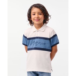 Polo Cuello Camisa Niño Nacho Blanco Optico