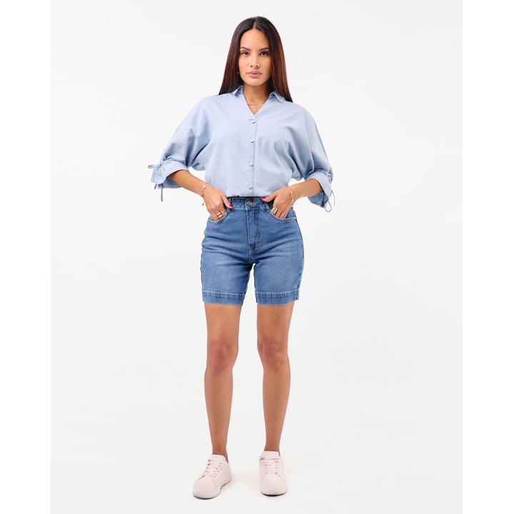 Bermuda Mujer Itzel Total Bleach