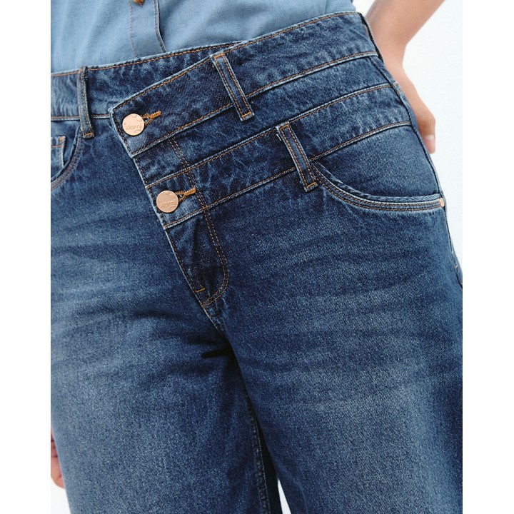 Jean Mujer Cristal Total Bio Blue