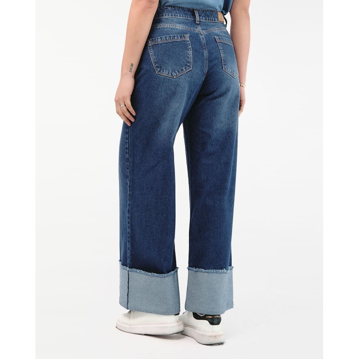Jean Mujer Cristal Total Bio Blue