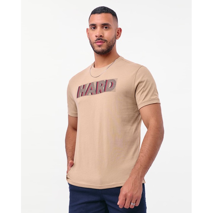 Polo Hombre Jairo Beige Camello