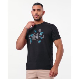 Polo Hombre Benson Negro