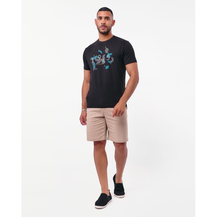 Polo Hombre Benson Negro