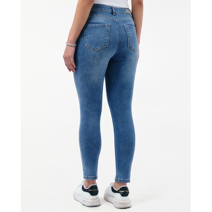 Jean Mujer Fabiola Total Faded Bleach