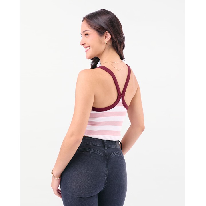 Top Mujer Maia Palo Rosa
