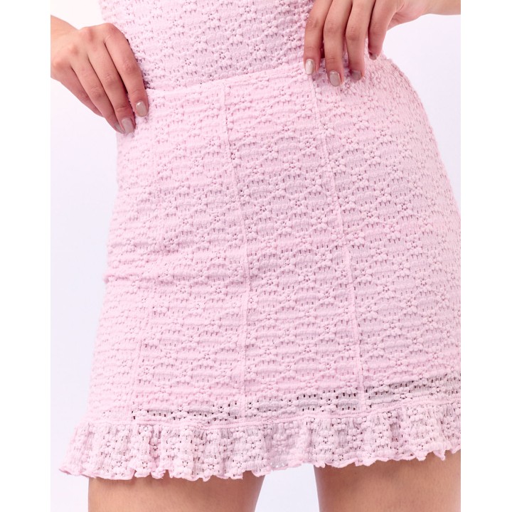 Falda Mujer Julia Rosado Wood