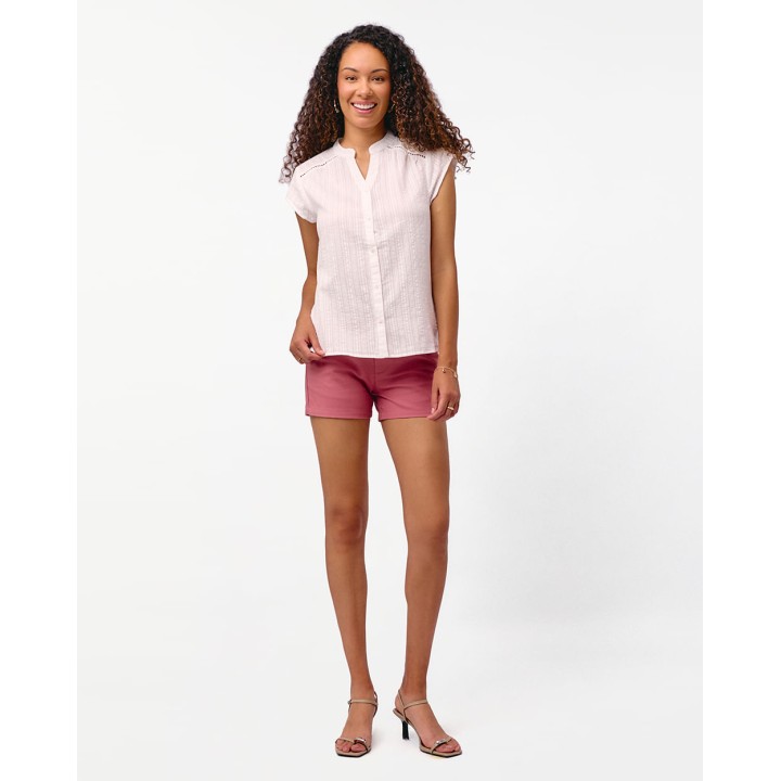 Blusa Mujer Cata Solid Coco