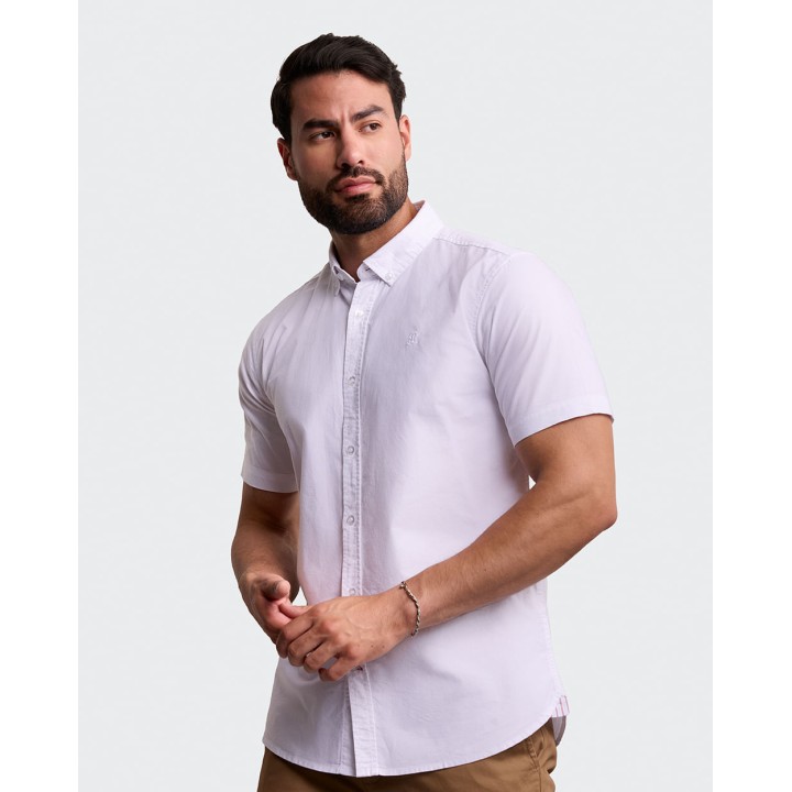 Camisa Hombre Connor Blanco Optico