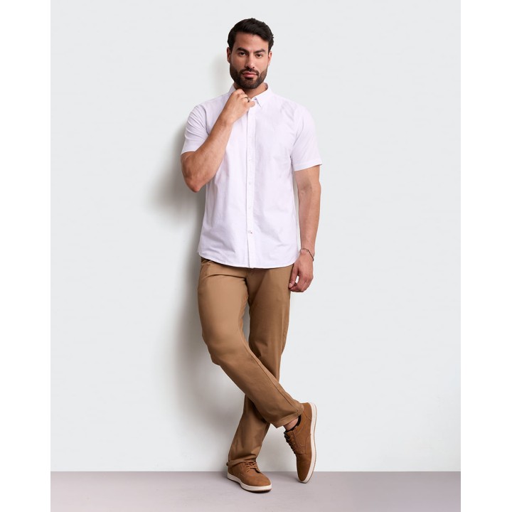 Camisa Hombre Connor Blanco Optico