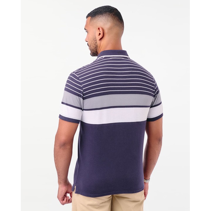Polo Cuello Camisa Hombre Saylor Azul Dutty