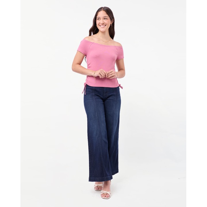 Polo Mujer Merry Lila Malva