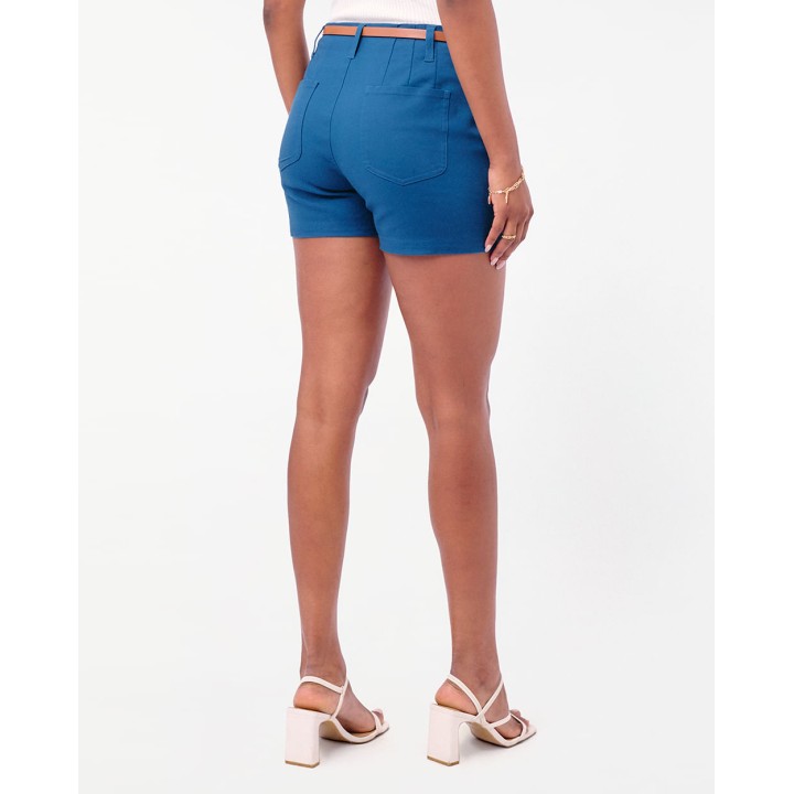 Short Mujer Maddyson Azul Campana