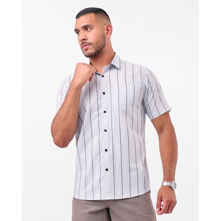 Camisa Hombre Perez Celeste Agua