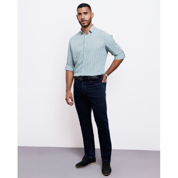 Camisa Hombre Ian Verde Slate