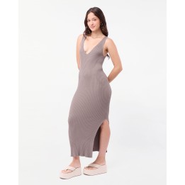 Vestido Mujer Macla Verde Safari