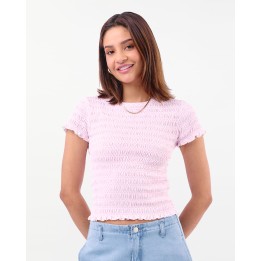 Polo Mujer Mulan Coral Pastel