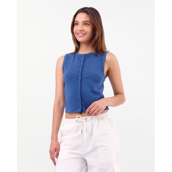 Top Mujer Aurora Azul Suzo