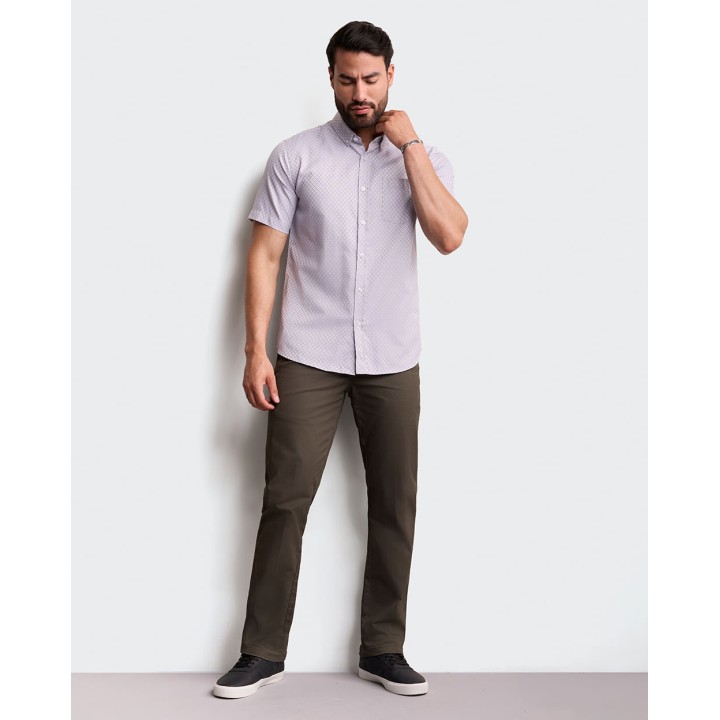 Camisa Hombre Ruben Gris Claro