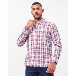 Camisa Hombre Piedro Rojo Carmin