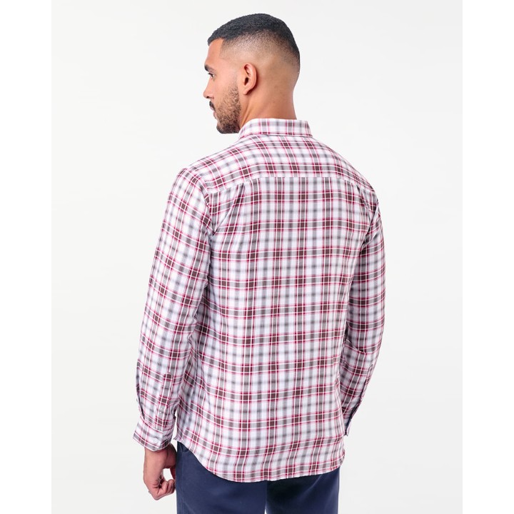 Camisa Hombre Piedro Rojo Carmin