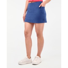 Falda Mujer Lina Azul Atlántico